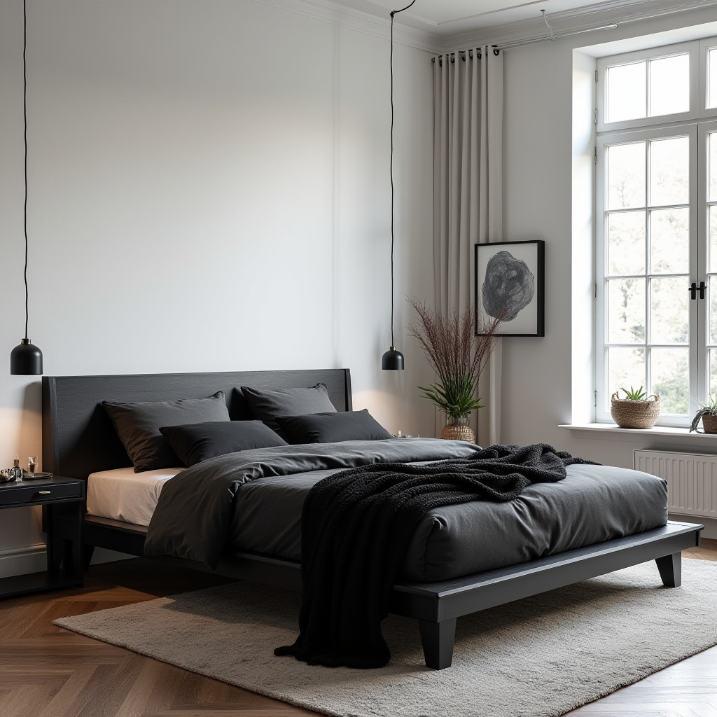 luxury black bedroom 39