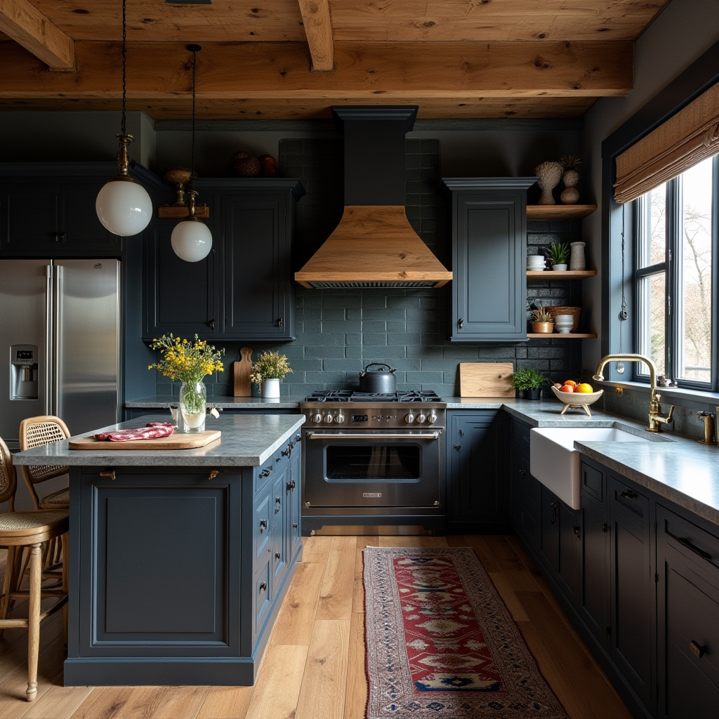 luxury black kitchen 17