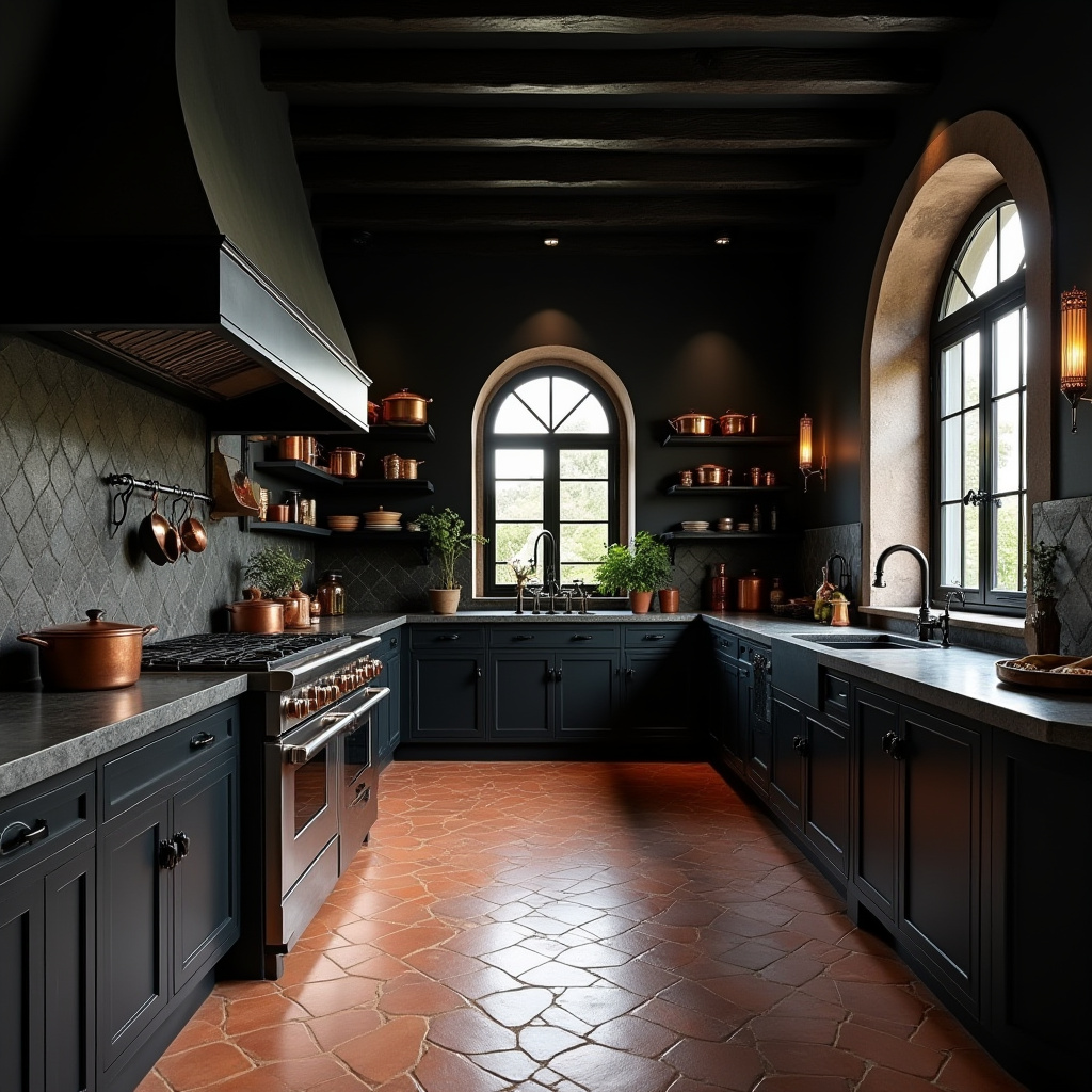 luxury black kitchen 24