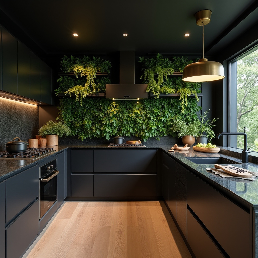 luxury black kitchen 33