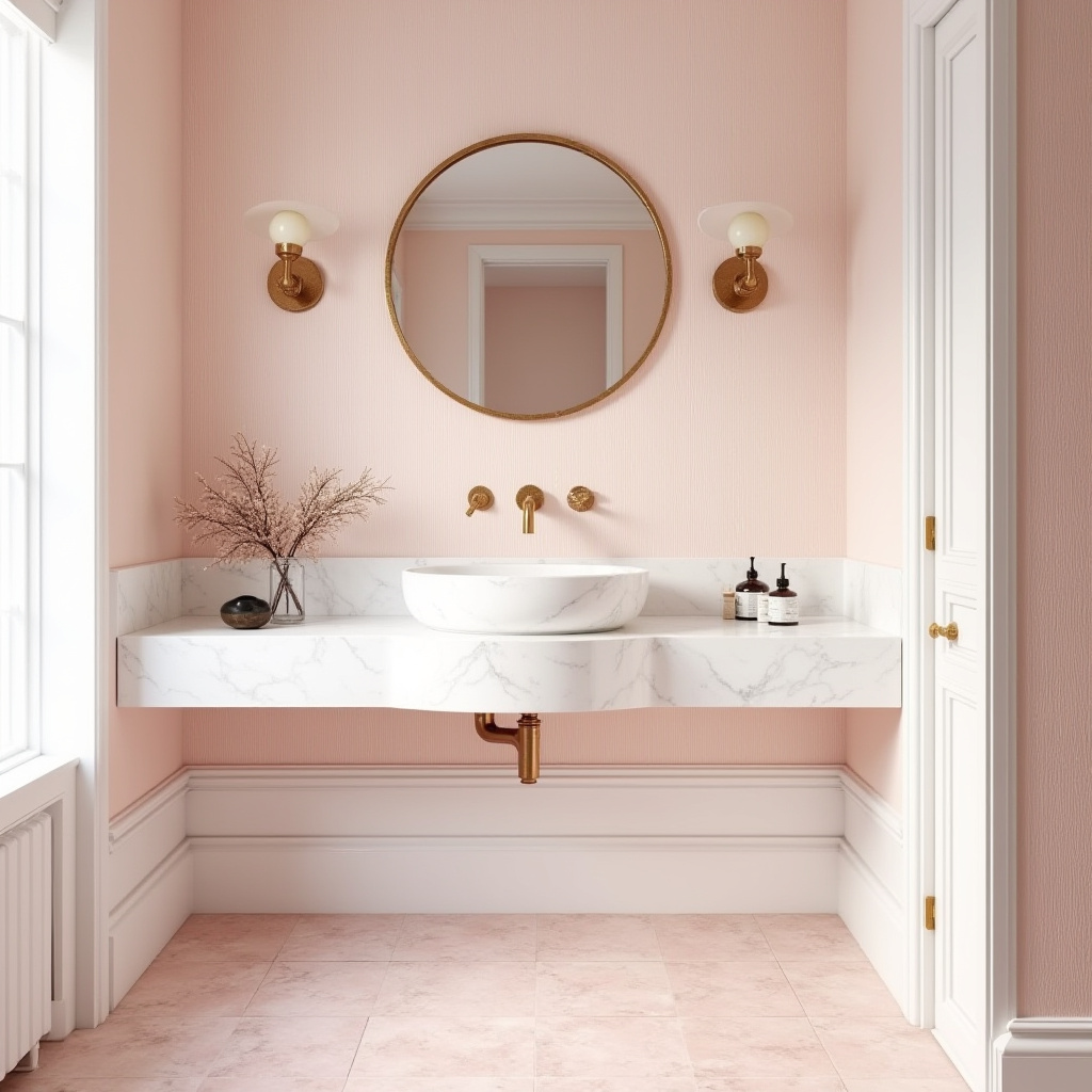 luxury powder room ideas 10