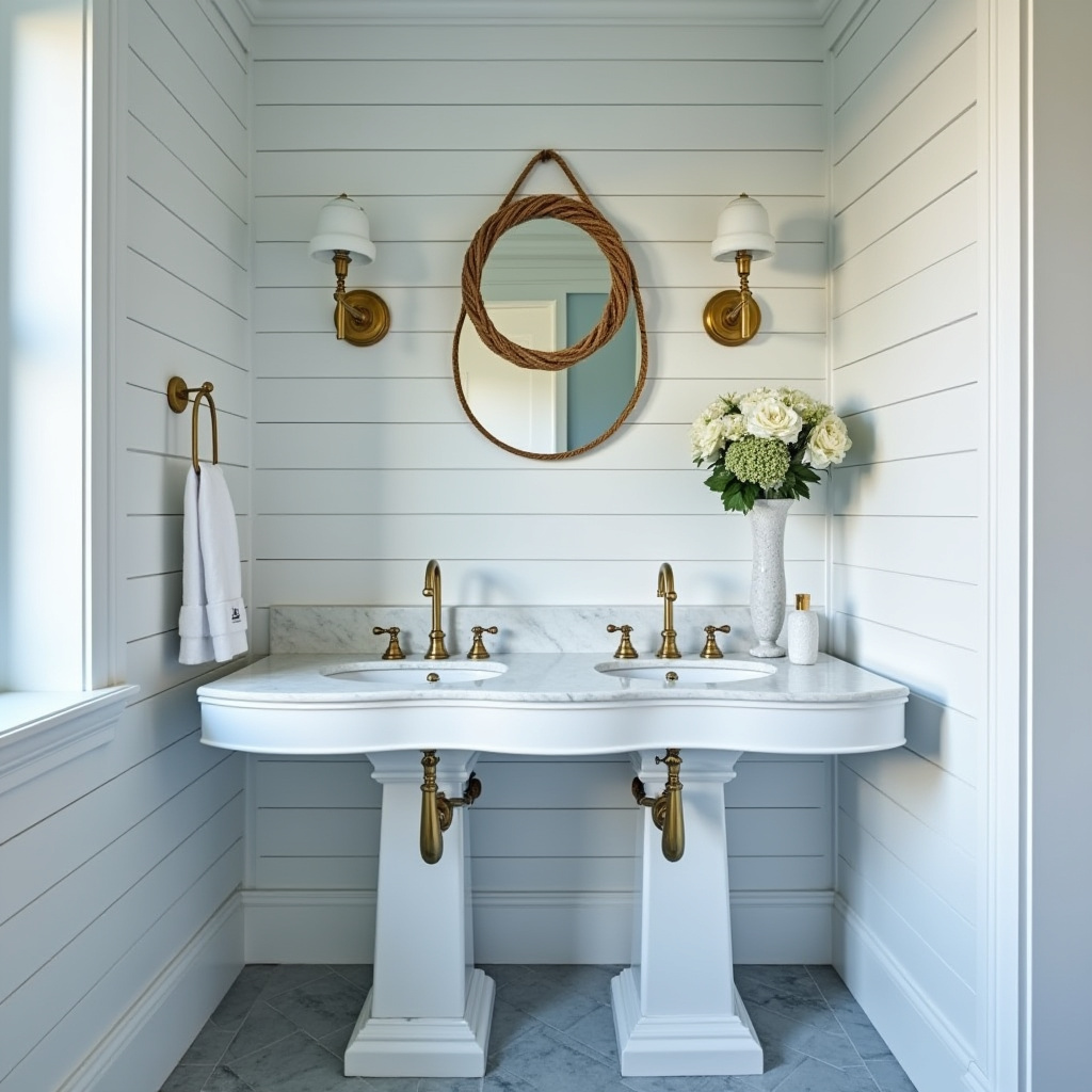 luxury powder room ideas 14
