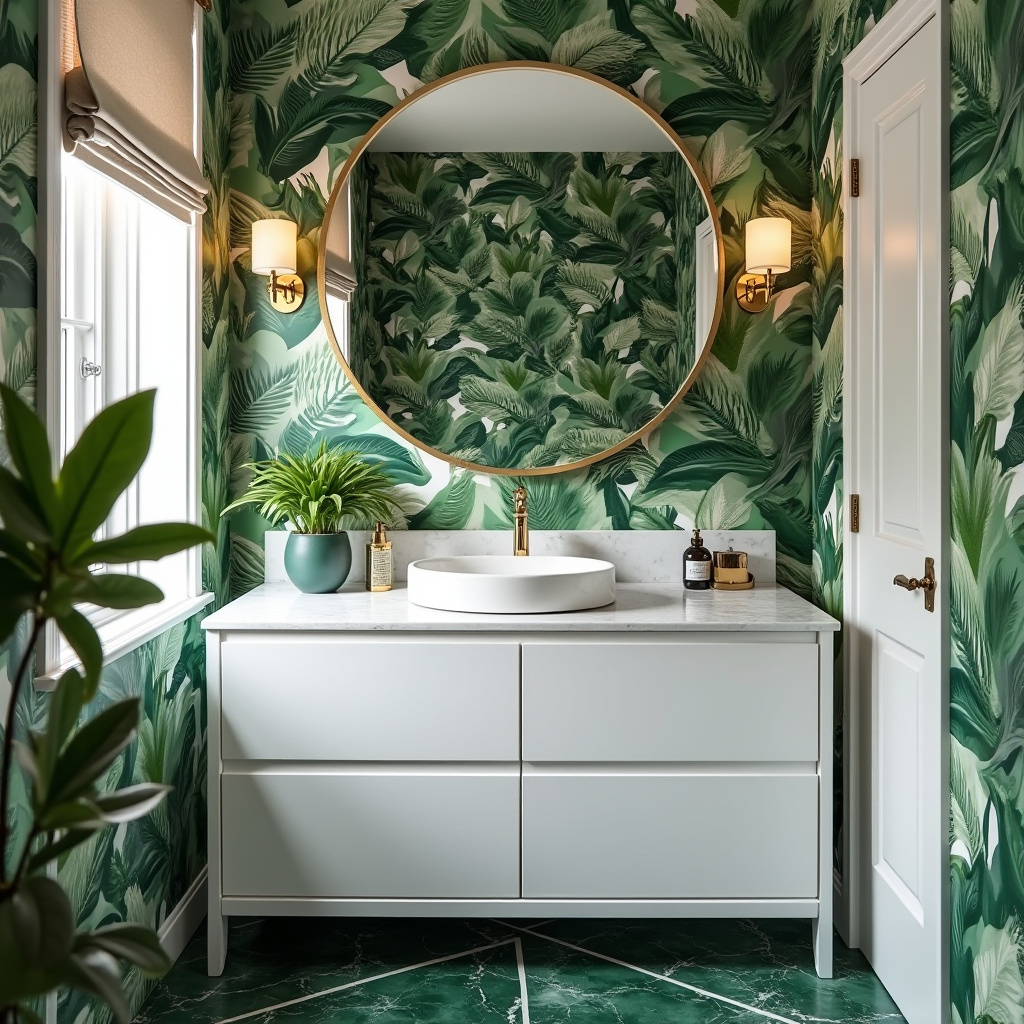 luxury powder room ideas 24