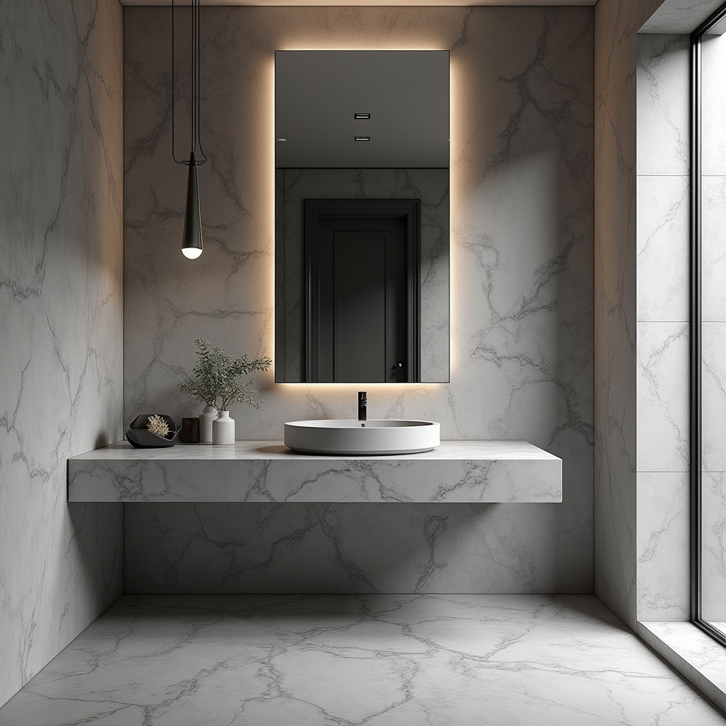 luxury powder room ideas 25