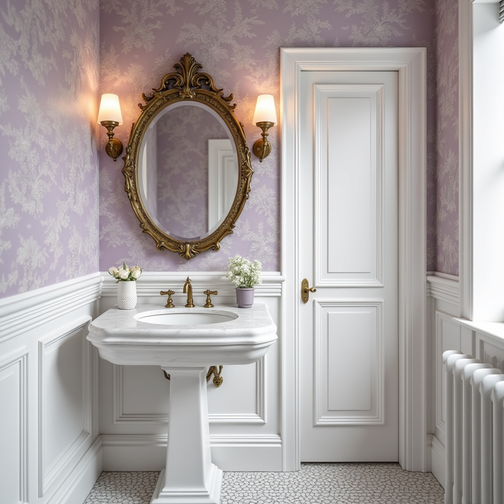 luxury powder room ideas 27