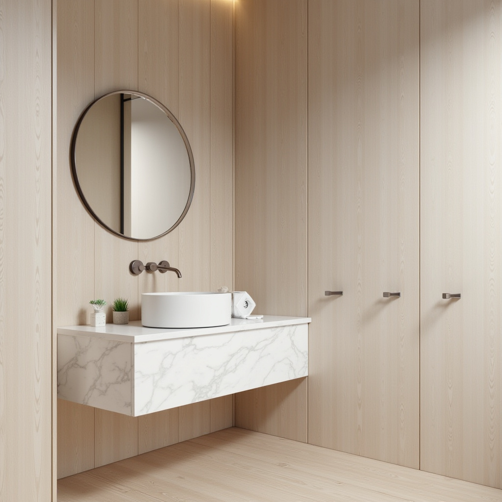 luxury powder room ideas 37
