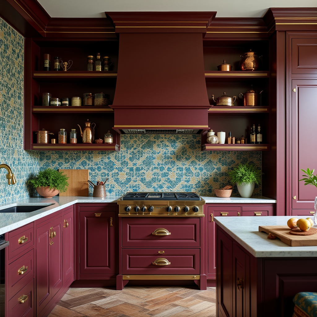 maximalist kitchen decor 13
