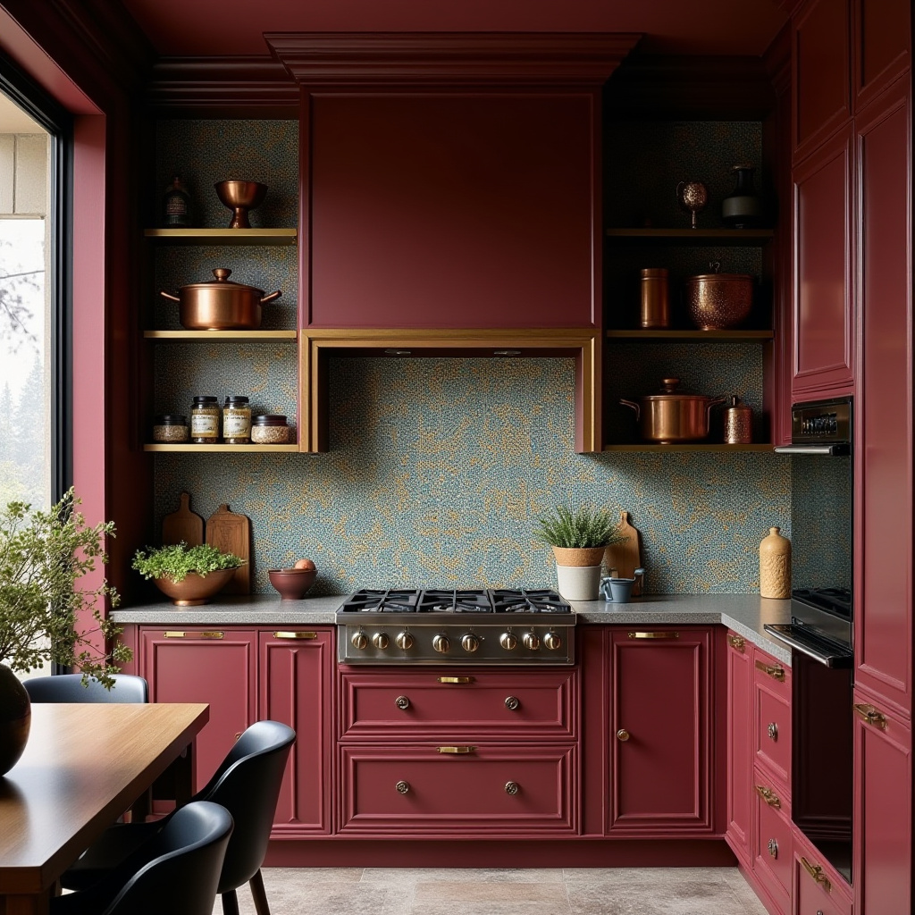 maximalist kitchen decor 14