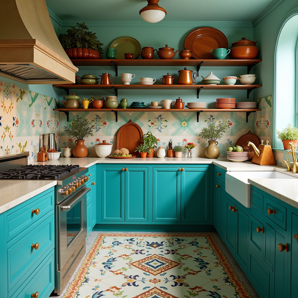 maximalist kitchen decor 19
