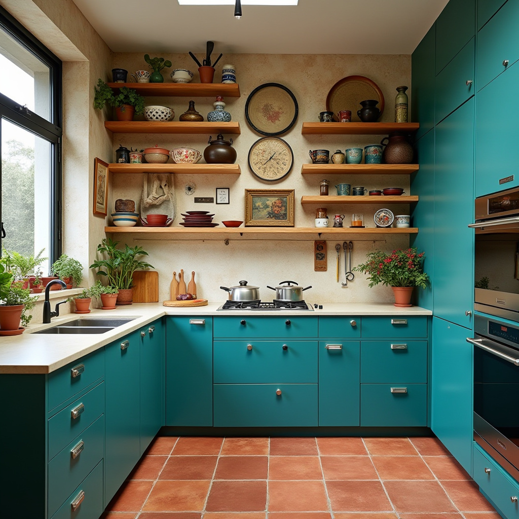 maximalist kitchen decor 25