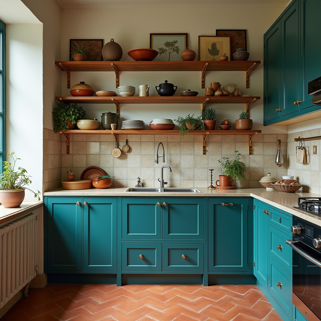 maximalist kitchen decor 26