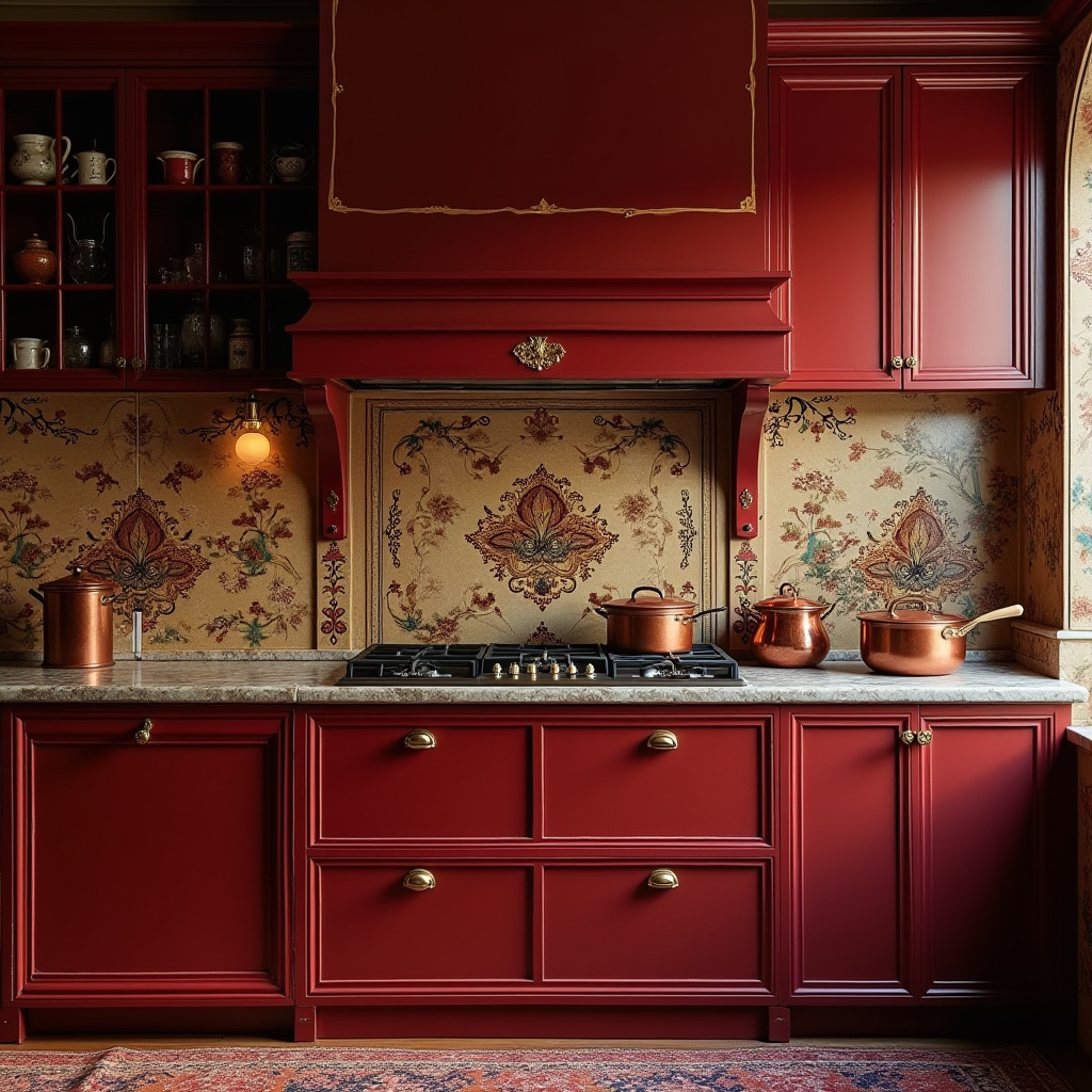 maximalist kitchen decor 29