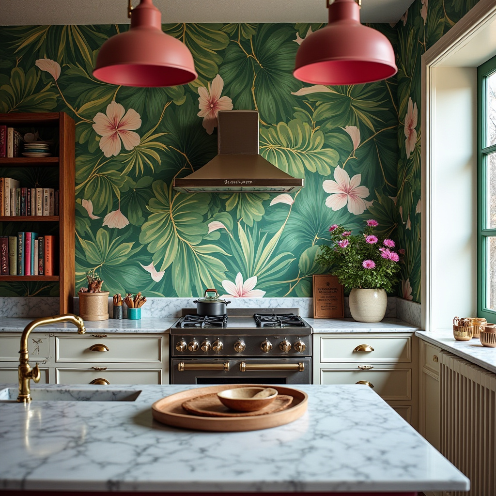 maximalist kitchen decor 3