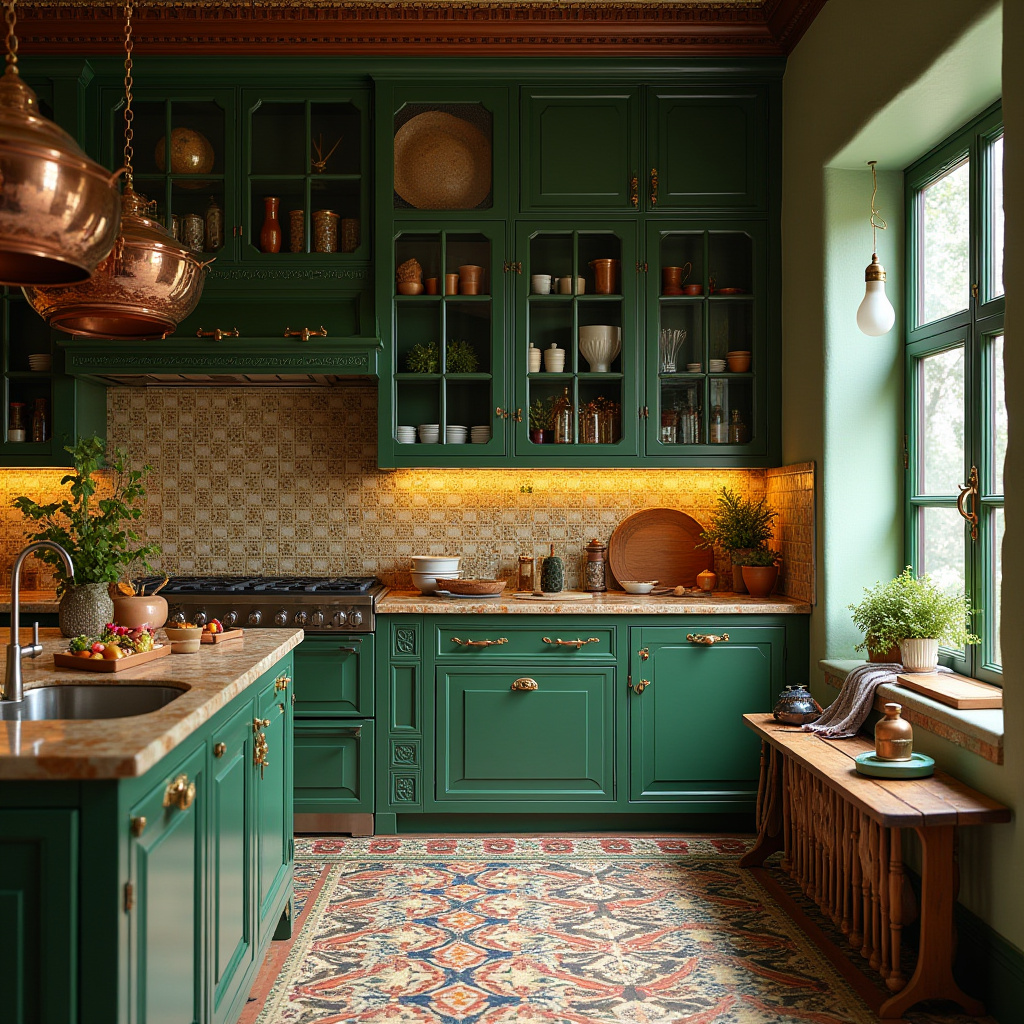 maximalist kitchen decor 36