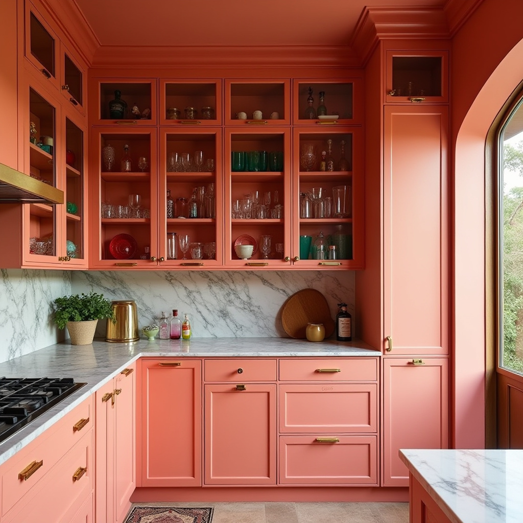 maximalist kitchen decor 38