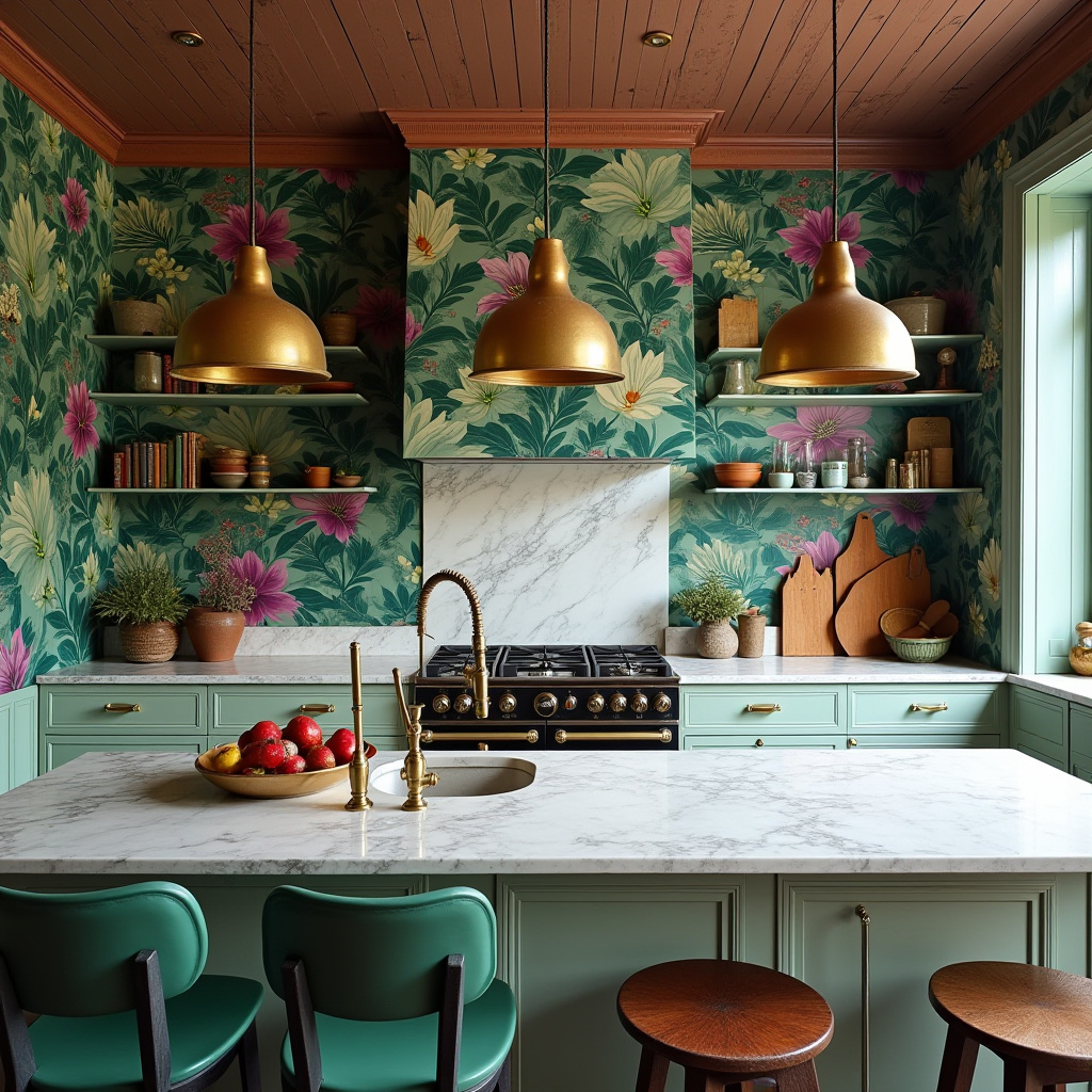 maximalist kitchen decor 4