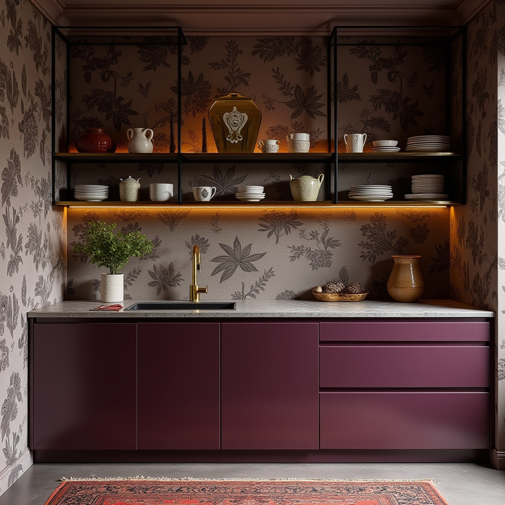 maximalist kitchen decor 40