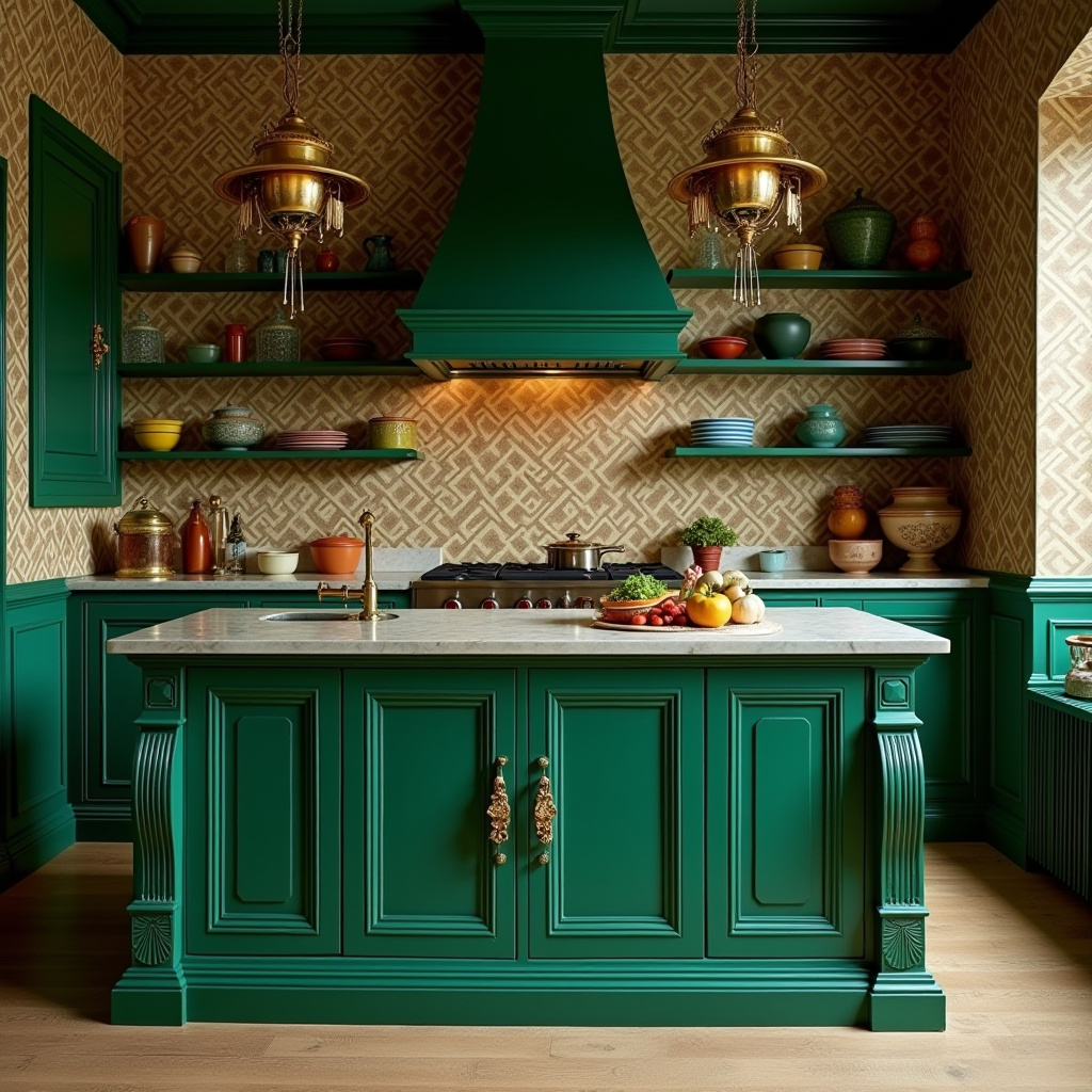maximalist kitchen decor 5