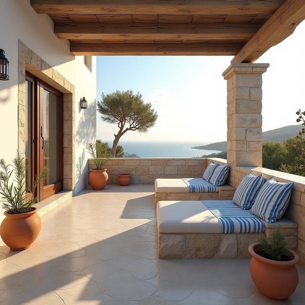 mediterranean beach house 8