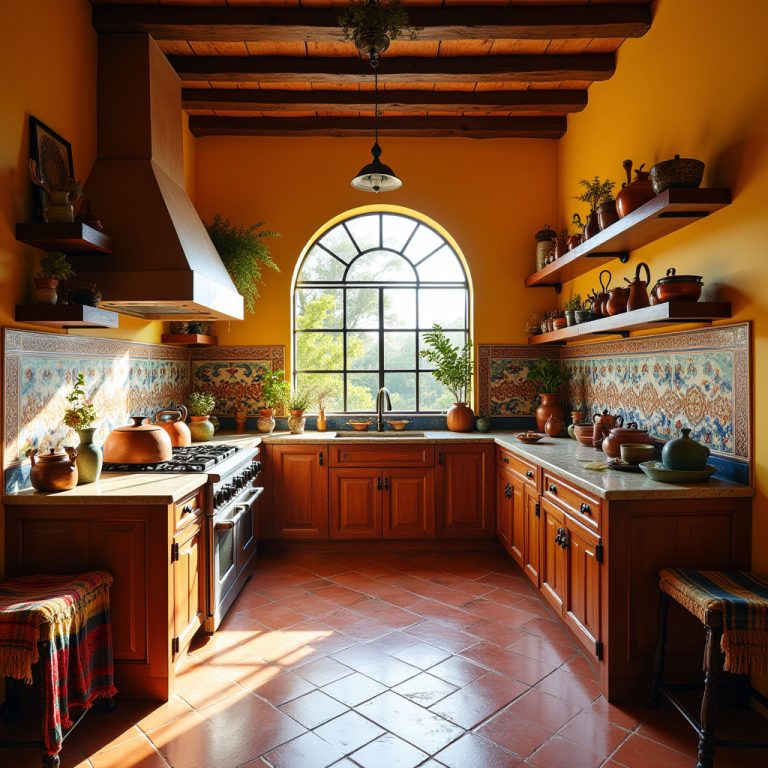 mexican style kitchens ideas 1