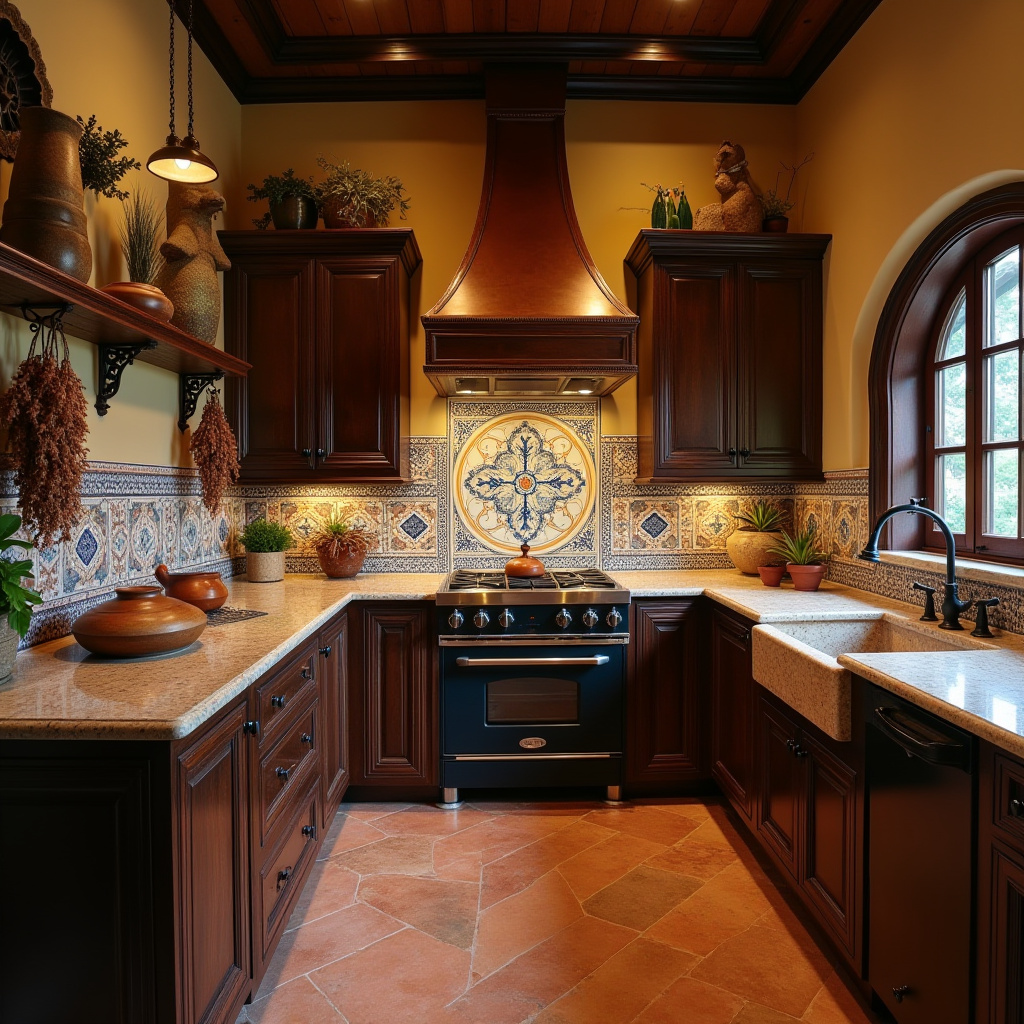 mexican style kitchens ideas 15