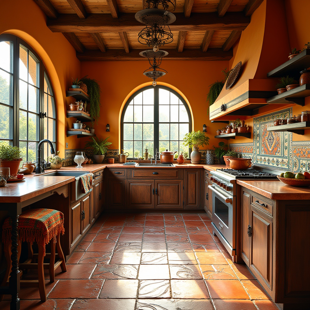 mexican style kitchens ideas 2