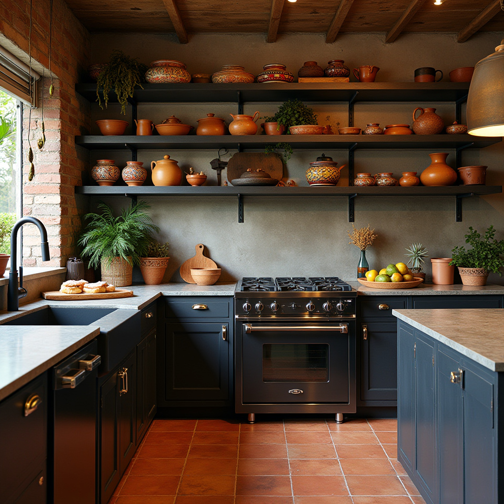 mexican style kitchens ideas 23