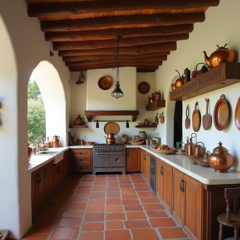 mexican style kitchens ideas 31