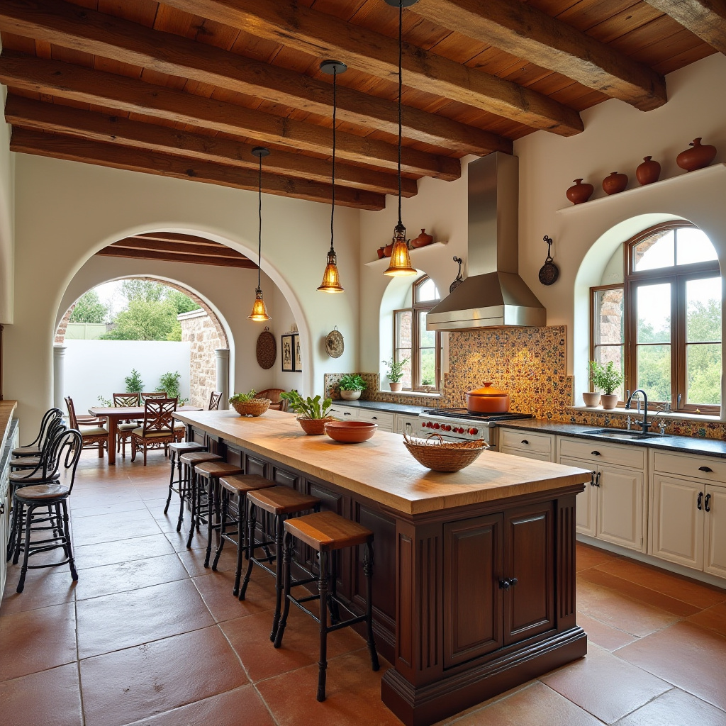 mexican style kitchens ideas 6