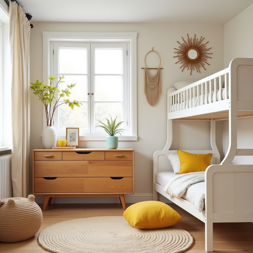 mid century kids room 12