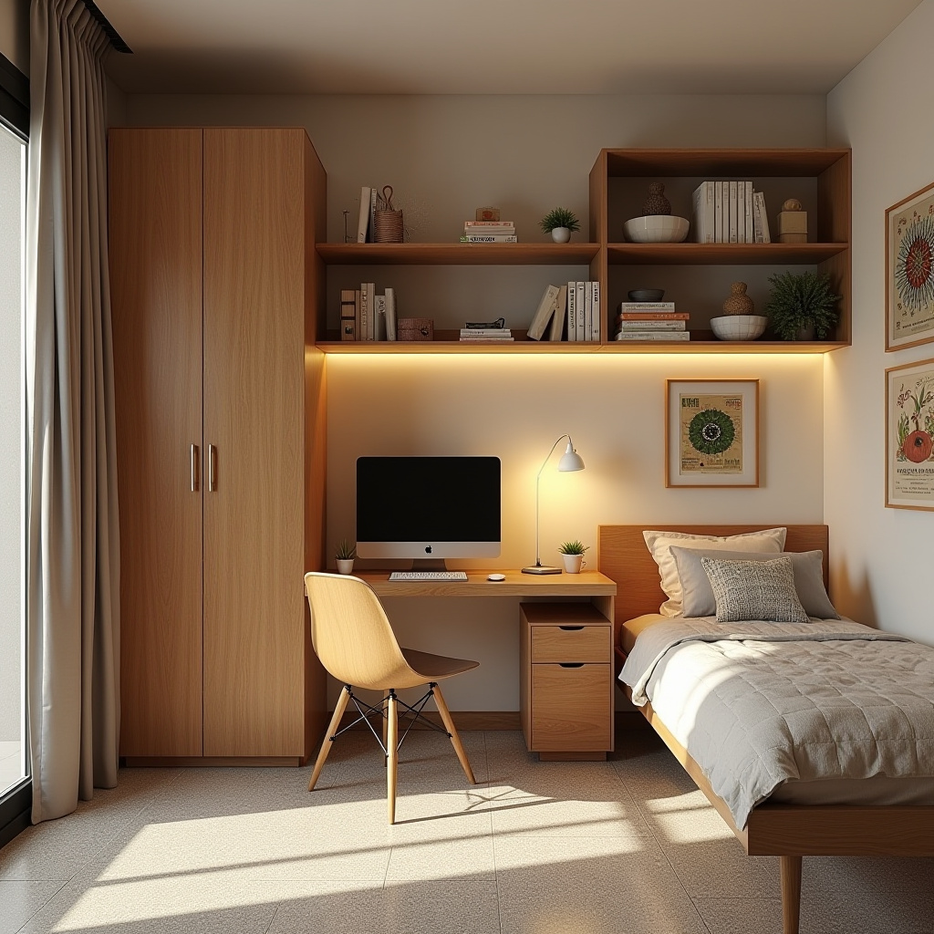 mid century kids room 16