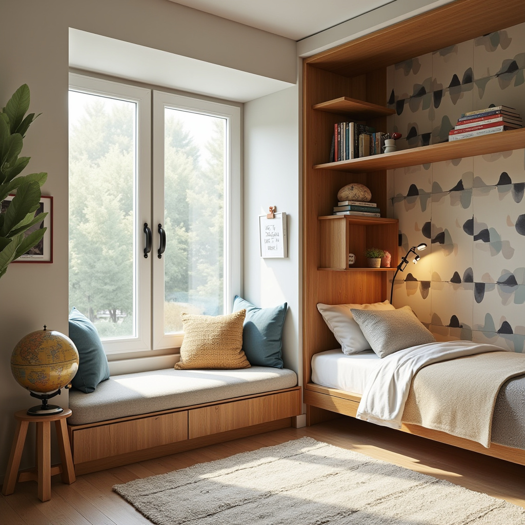 mid century kids room 19