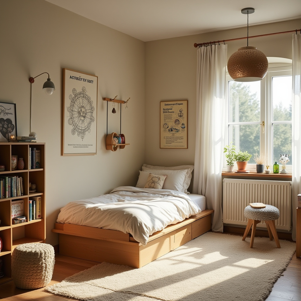 mid century kids room 22