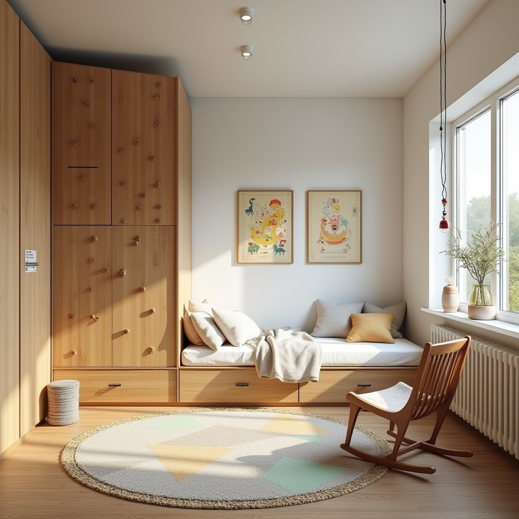mid century kids room 25