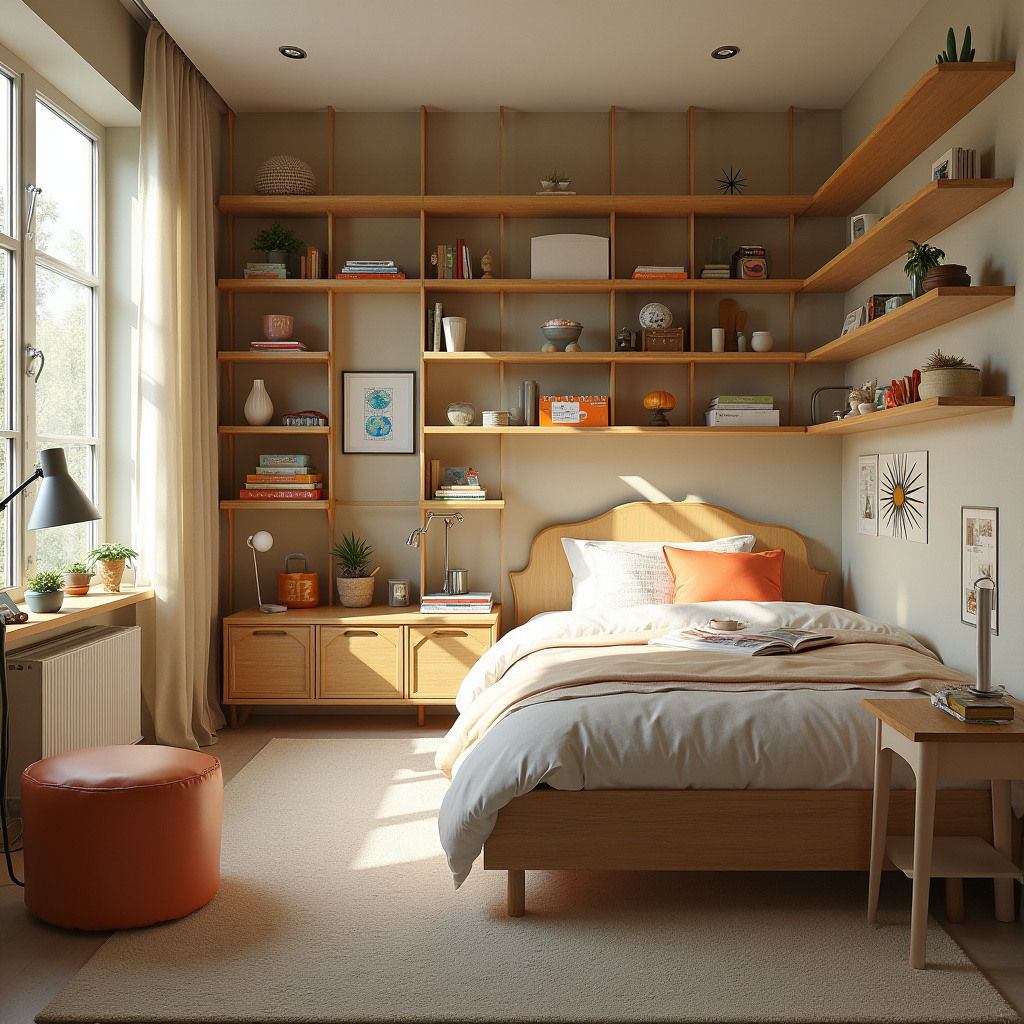 mid century kids room 27