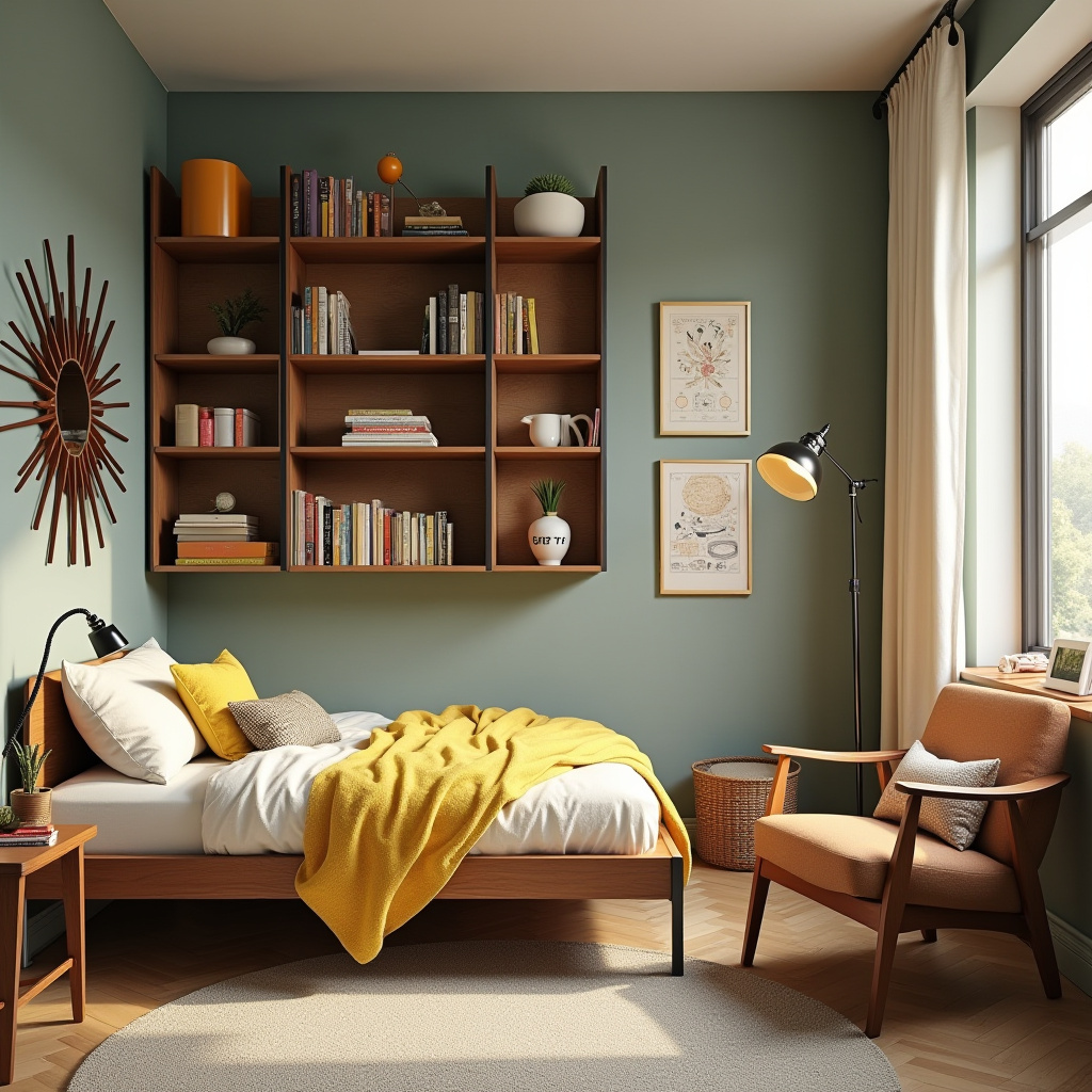 mid century kids room 28