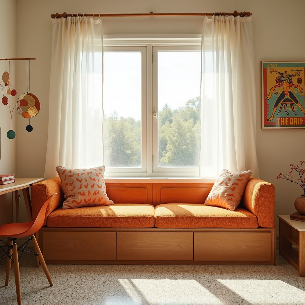 mid century kids room 3