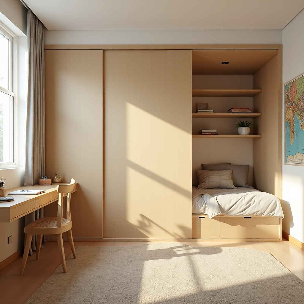 mid century kids room 30
