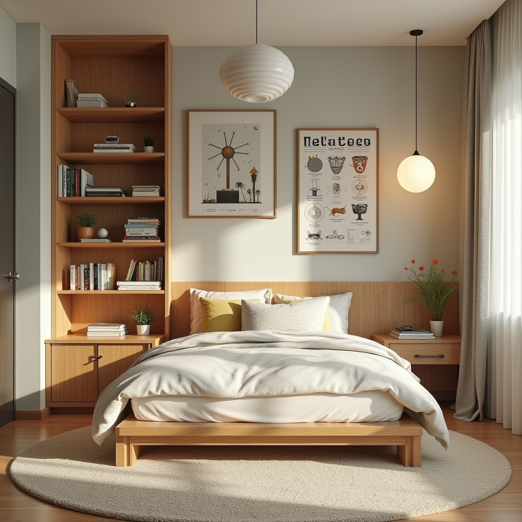 mid century kids room 34