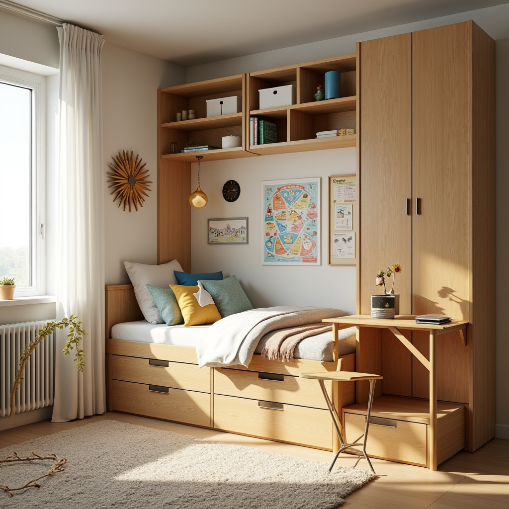 mid century kids room 37
