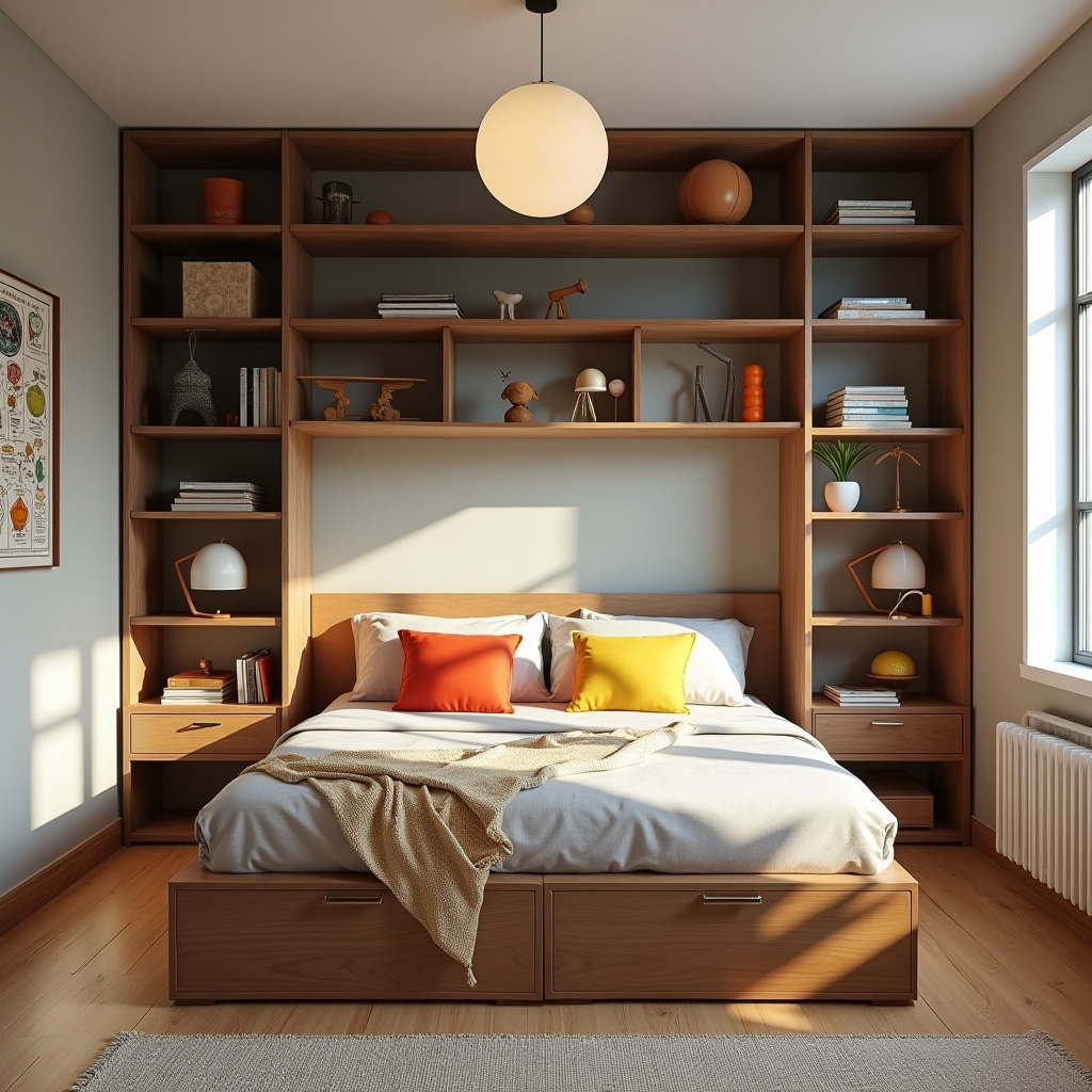 mid century kids room 5