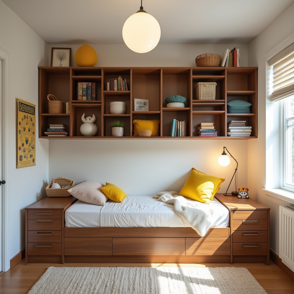 mid century kids room 6