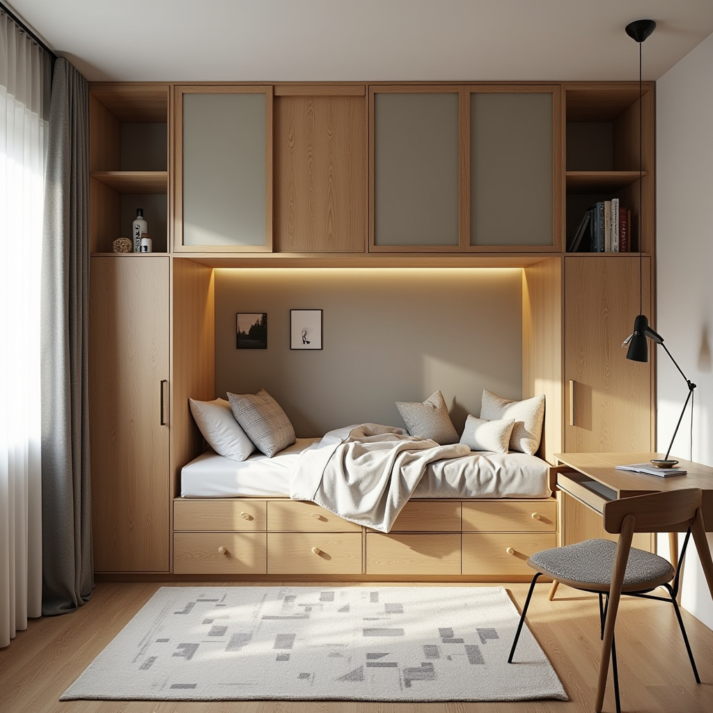 mid century kids room 9