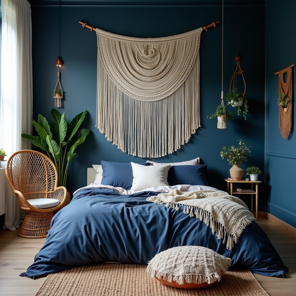midnight blue bedroom 10