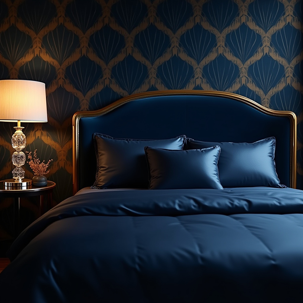 midnight blue bedroom 20