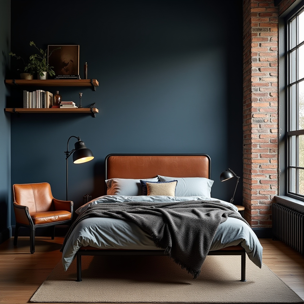 midnight blue bedroom 8