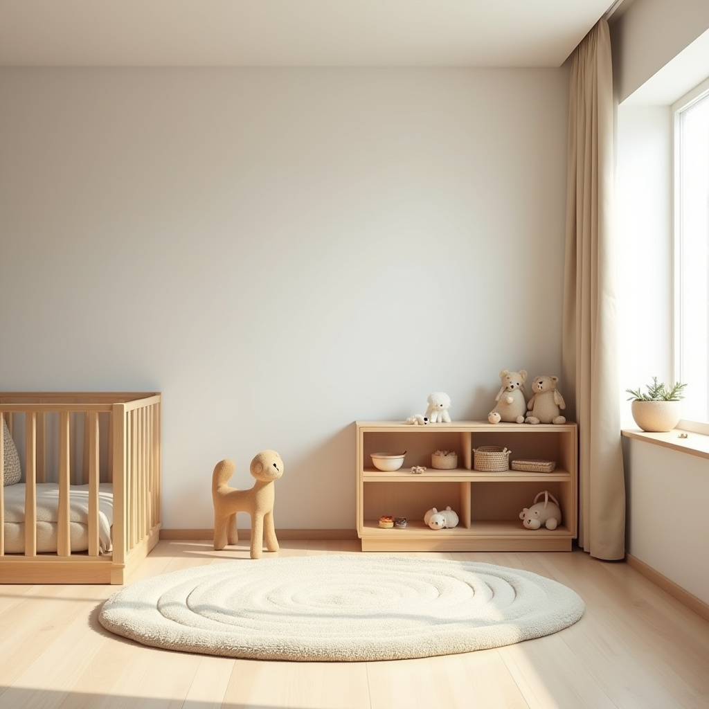 minimalist baby room 16