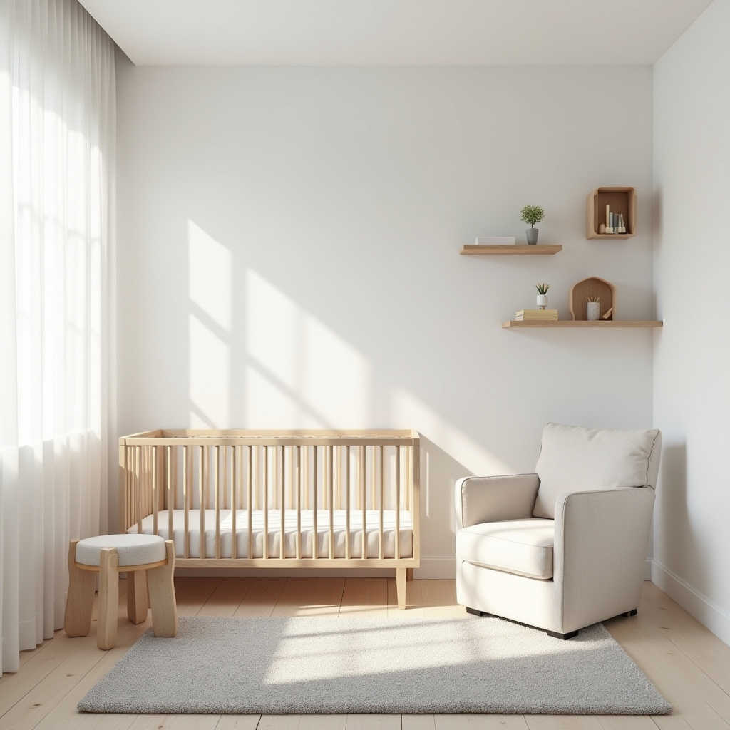 minimalist baby room 2