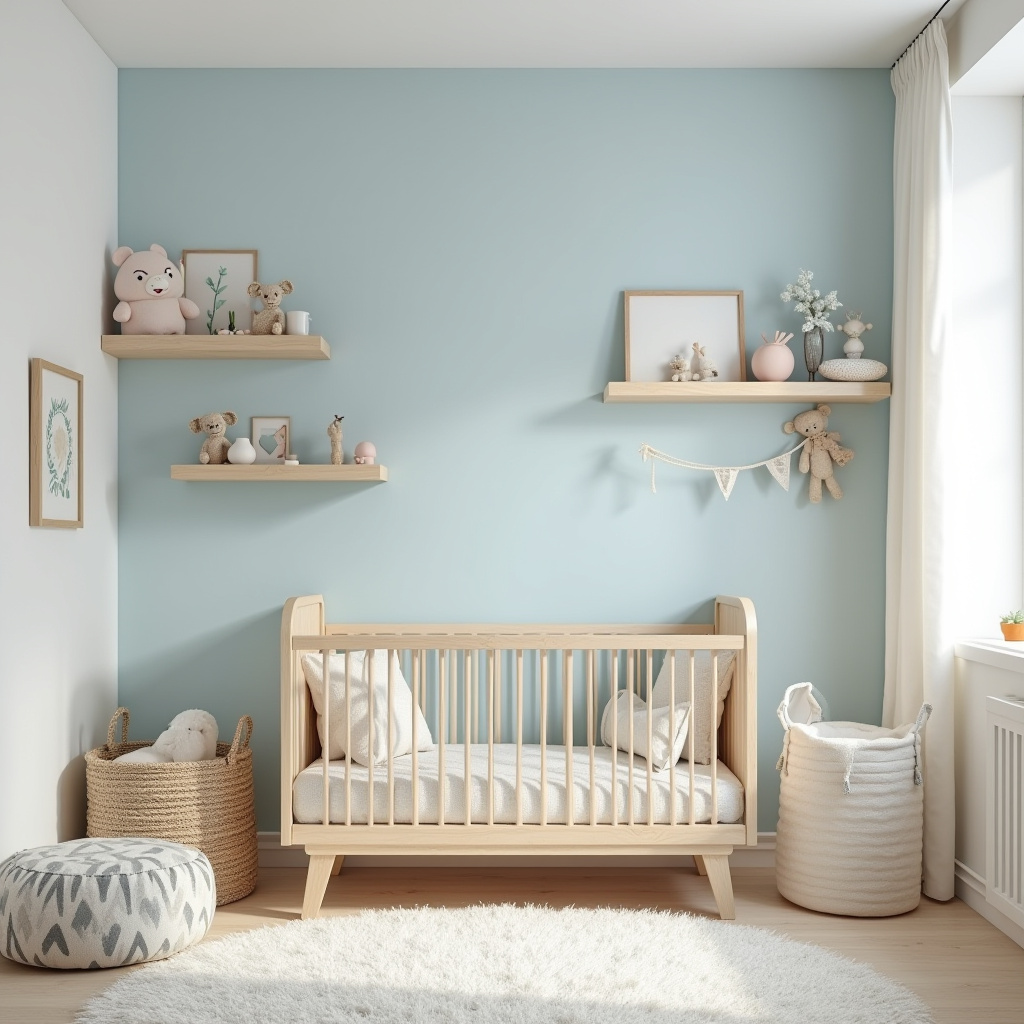 minimalist baby room 20