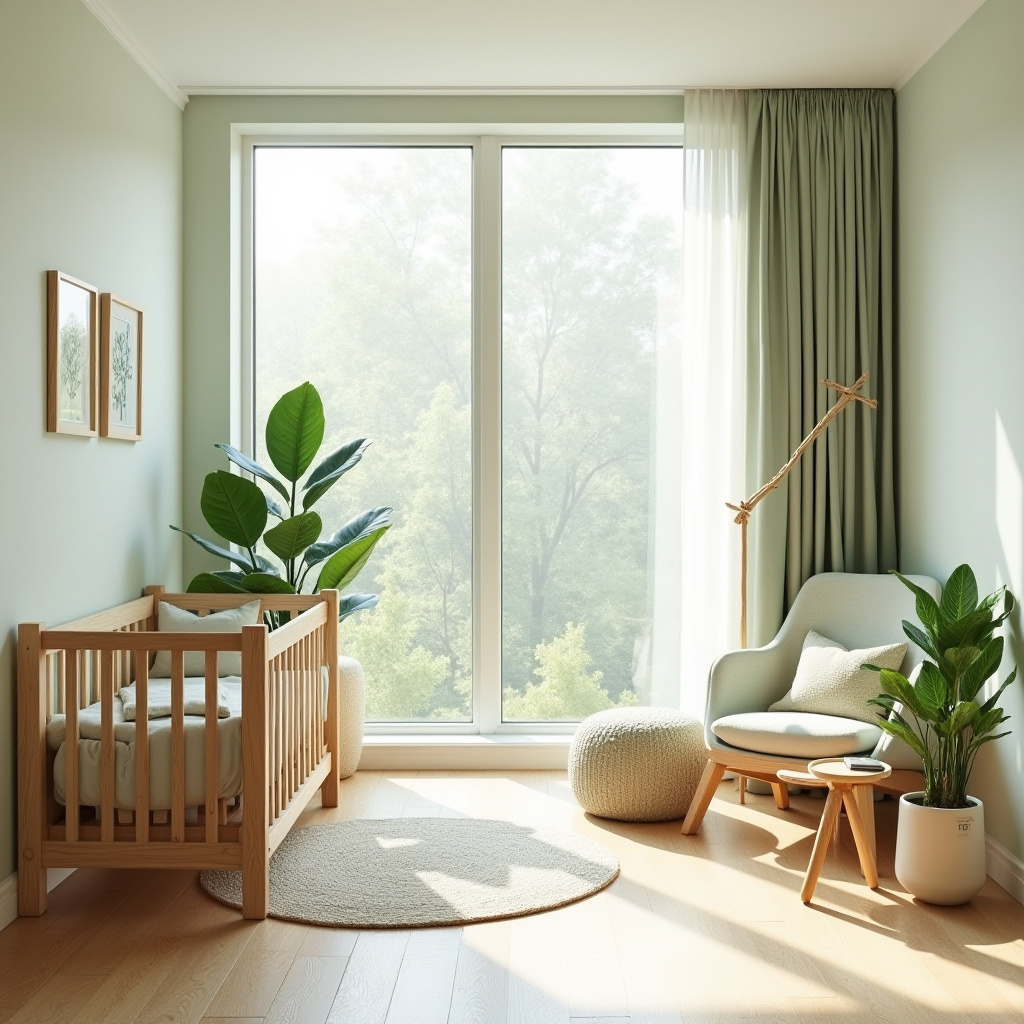 minimalist baby room 29
